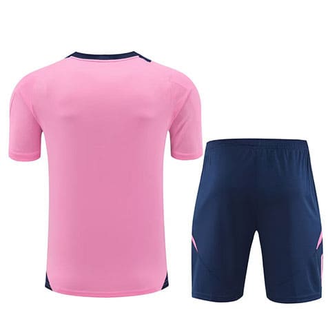 Maillot Entrainement Arsenal 2024/25 Rose+Short Bleu