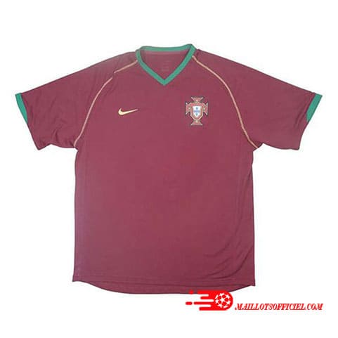 Maillot Rétro Portugal Domicile 2006