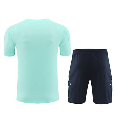 Maillot Training Real Madrid 2024/25 Vert+Short Noir