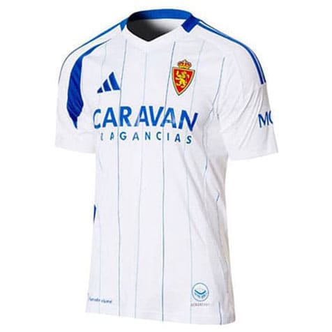 Maillot Real Zaragoza Domicile 2024/2025 Blanc
