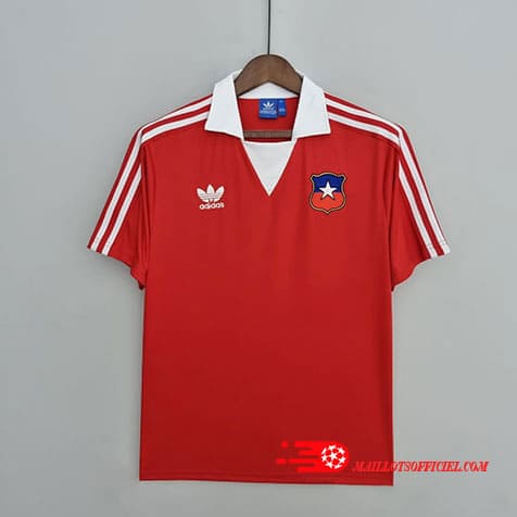 Maillot Rétro Chile Domicile 1982 Rouge