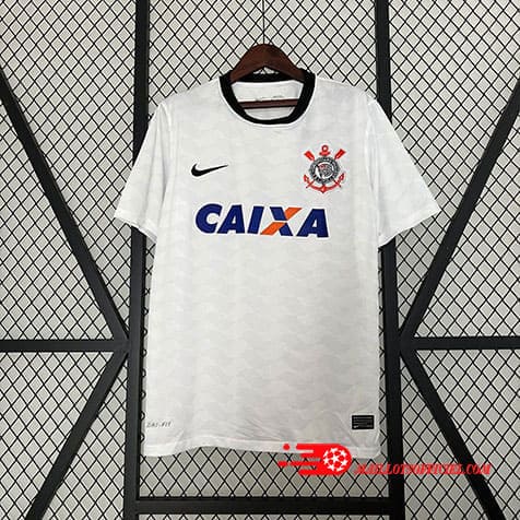 Maillot Rétro Corinthians Domicile 2012 2013 Blanc