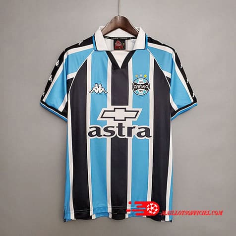 Maillot Rétro Gremio Domicile 2006 Bleu Noir