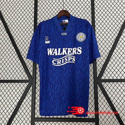 Maillot Rétro Leicester City Domicile 1992/1993 Bleu
