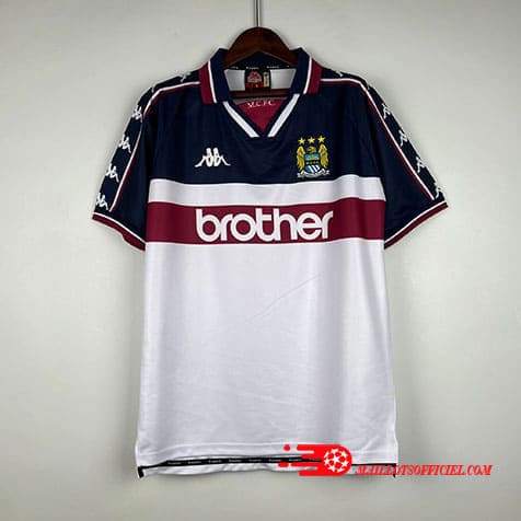 Maillot Rétro Manchester City Extérieur 1997 1998