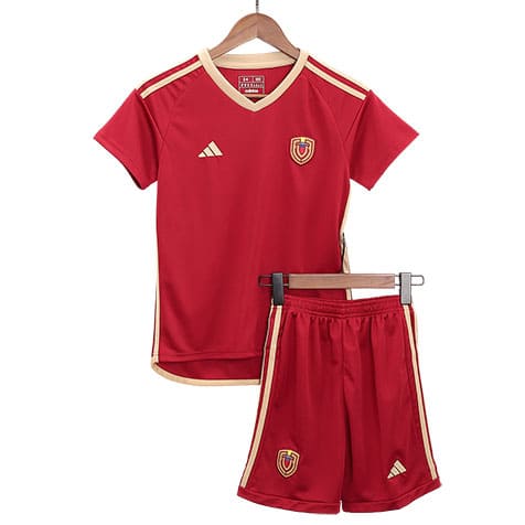 Maillot Venezuela Domicile 2024 Enfant Rouge