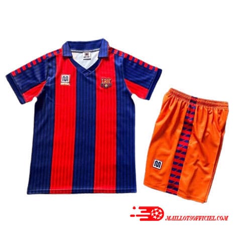 Maillot Rétro Barcelone Domicile 1991/1992 Enfant