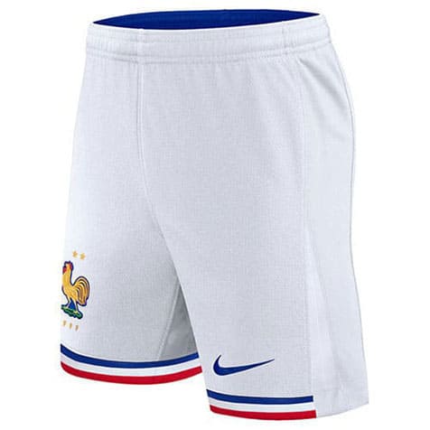 Short France Domicile 2024 Blanc