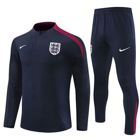 Survêtement Angleterre 2024 Bleu (Training top+Pantalon)
