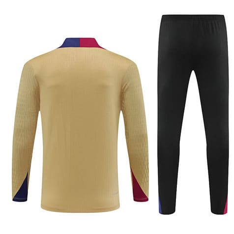 Training Top+Pantalon Barcelone 2024/25 Or Noir