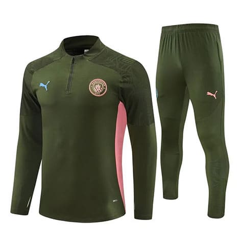 Training Top+Pantalon Manchester City 2024/2025 Vert