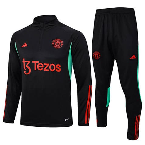 Training Top+Pantalon Manchester United 2023/2024 Noir
