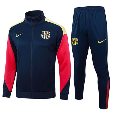Veste+Pantalon Barcelone Bleu Rouge 2024/2025