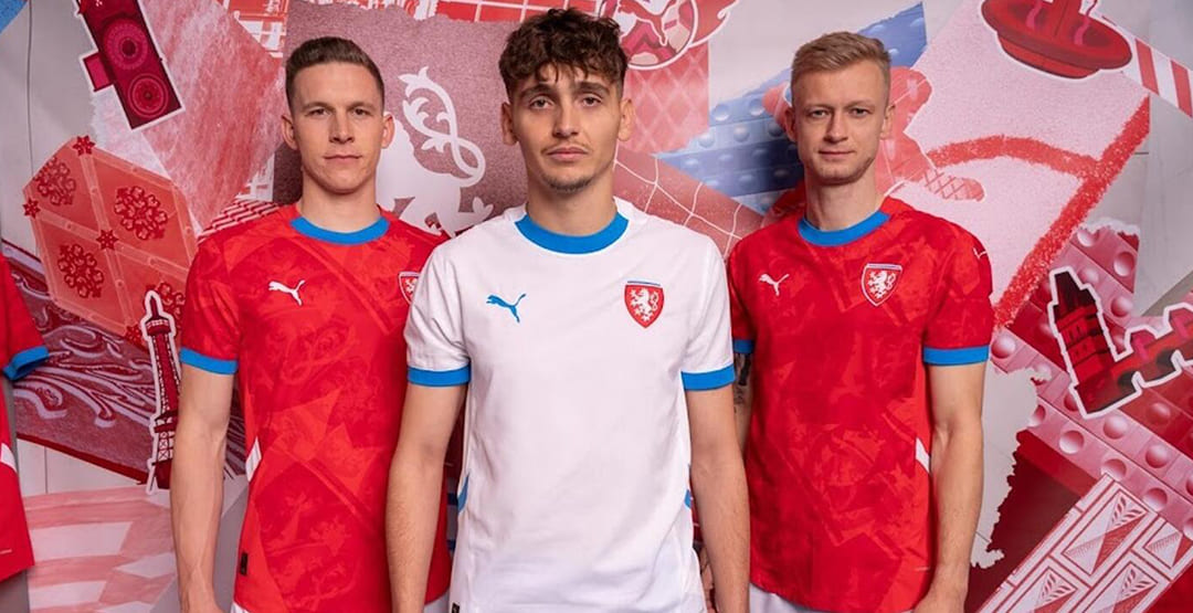 Maillot République Tchèque 2024 pas cher Maillot République Tchèque 2024 pas cher